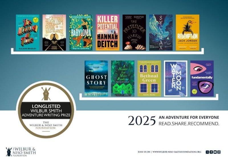 PRESS: Longlist Revealed, 2025 Wilbur Smith Adventure Writing Prize