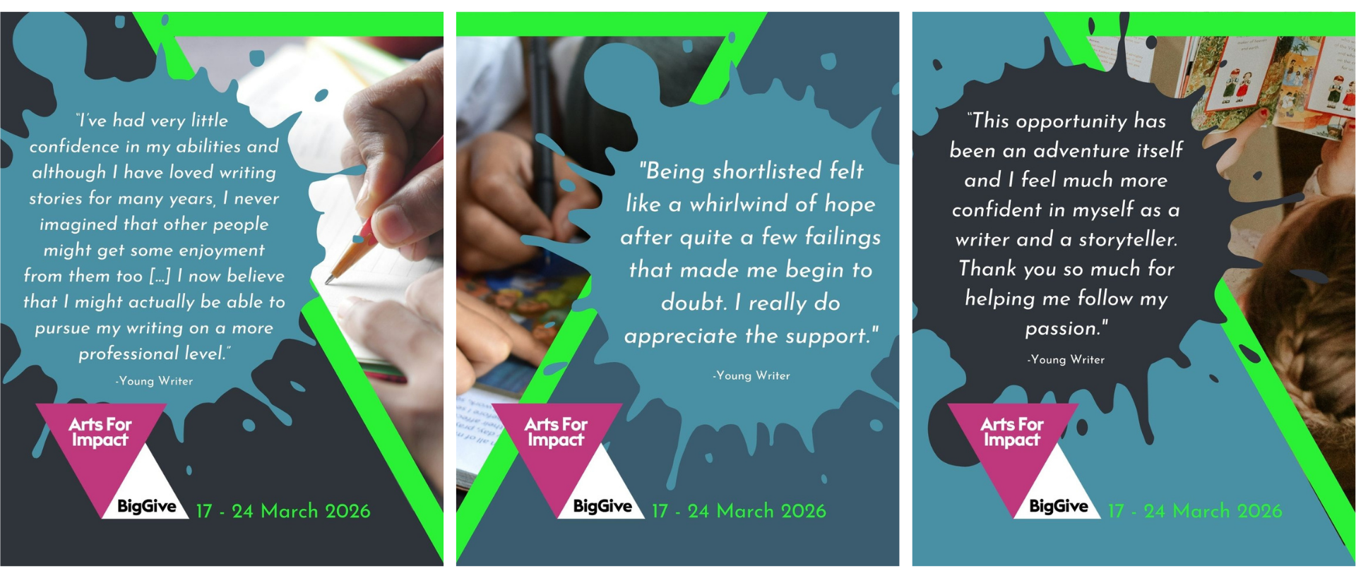 The Big Give Arts for Impact